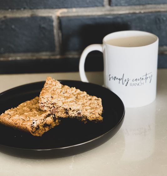GF/DF Oatmeal Chocolate Chip Bars