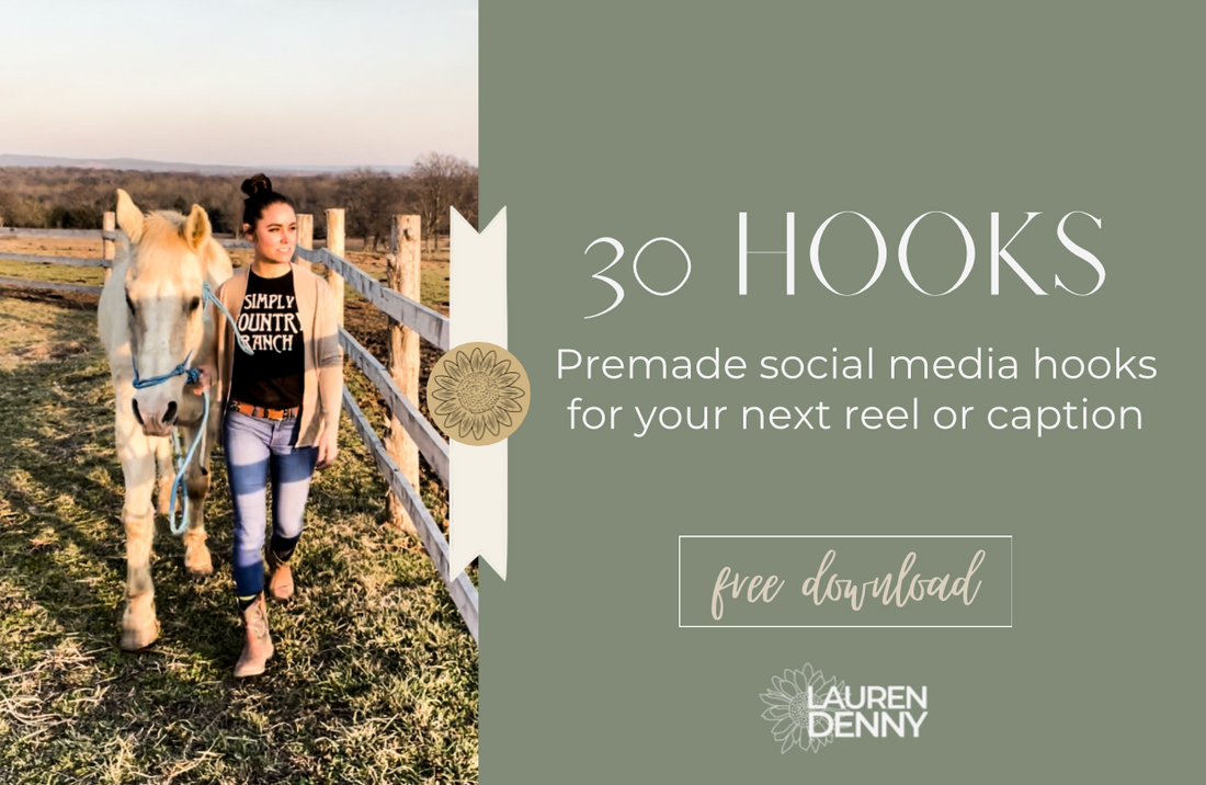 30 Premade Hooks for Reels and Captions