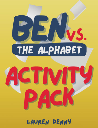 Ben vs. the Alphabet Teacher Resource Growing Bundle; Classroom Activity Pack; Recipe; Book Companion, Novel Study; Mission Log; Robot; Posters; Bookmarks